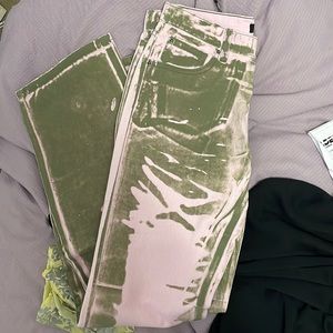 two tone textured jaden london jeans